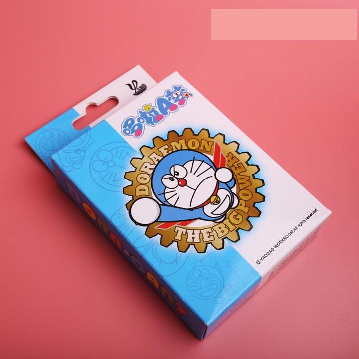 Bộ bài tú lơ khơ anime manga Doraemon 54 ảnh khác nhau