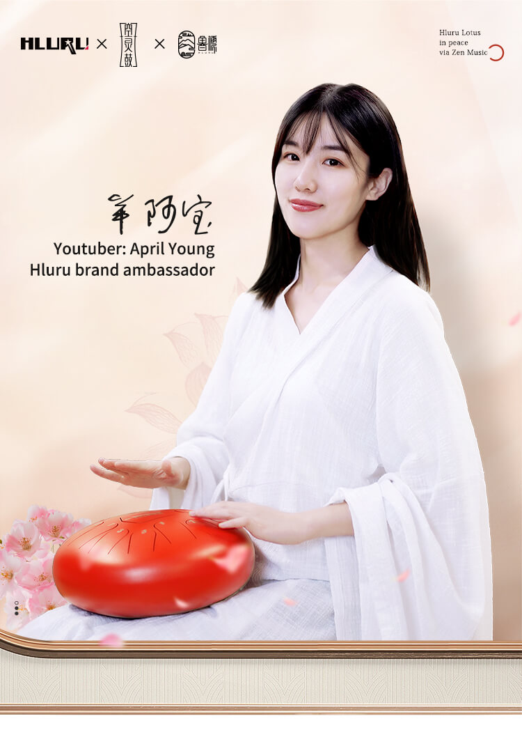 Trống Tank Hluru 13 Tone TS12-13 Steel Tongue Drum Lưỡi Thép Không Linh - Kèm Móng Gẩy DreamMaker Hướng Dẫn Chơi Tiếng Việt Và Bộ Sưu Tập Tab Online Cho Trống