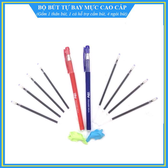 Bộ bút tự bay mực - Bút thần kỳ - Giúp bé hứng thú tập viết, tái sử dụng vở nhiều lần