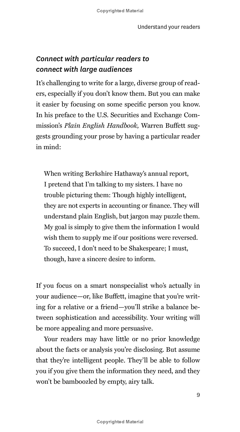 Harvard Business Review Guide To Better Business Writing