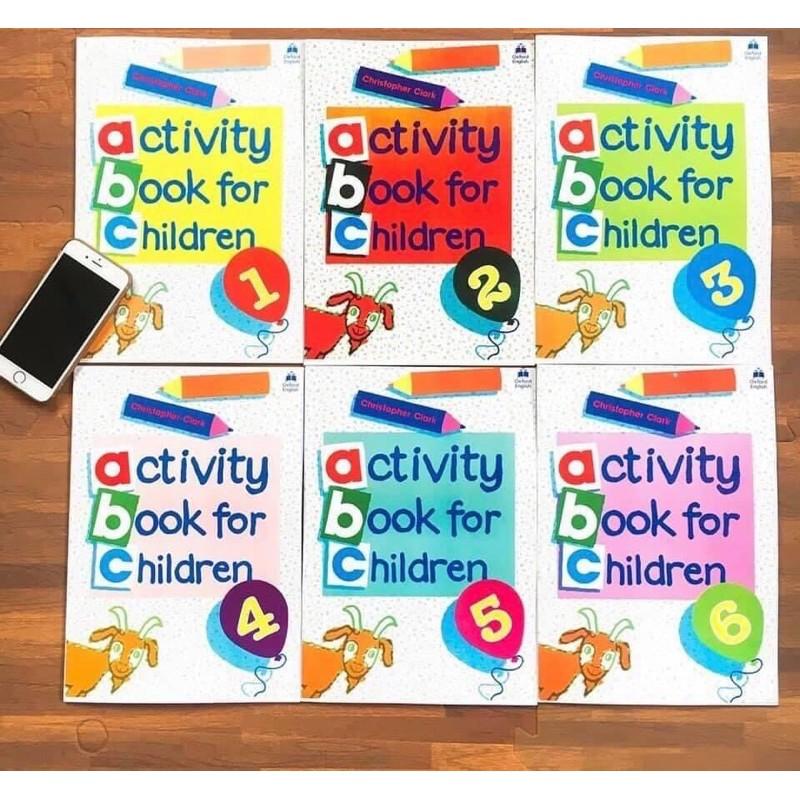 Đồ chơi - 6 cuốn Activty book for children cho trẻ 5-7 tuổi