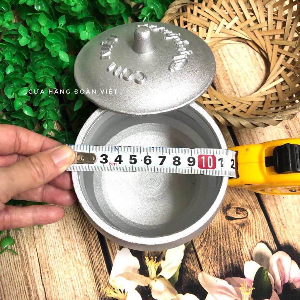 Nồi Cơm Niêu- Gang Dày Nhiều Size . Đồ Gia Dụng nhà bếp pha chế làm bánh nguyên liệu