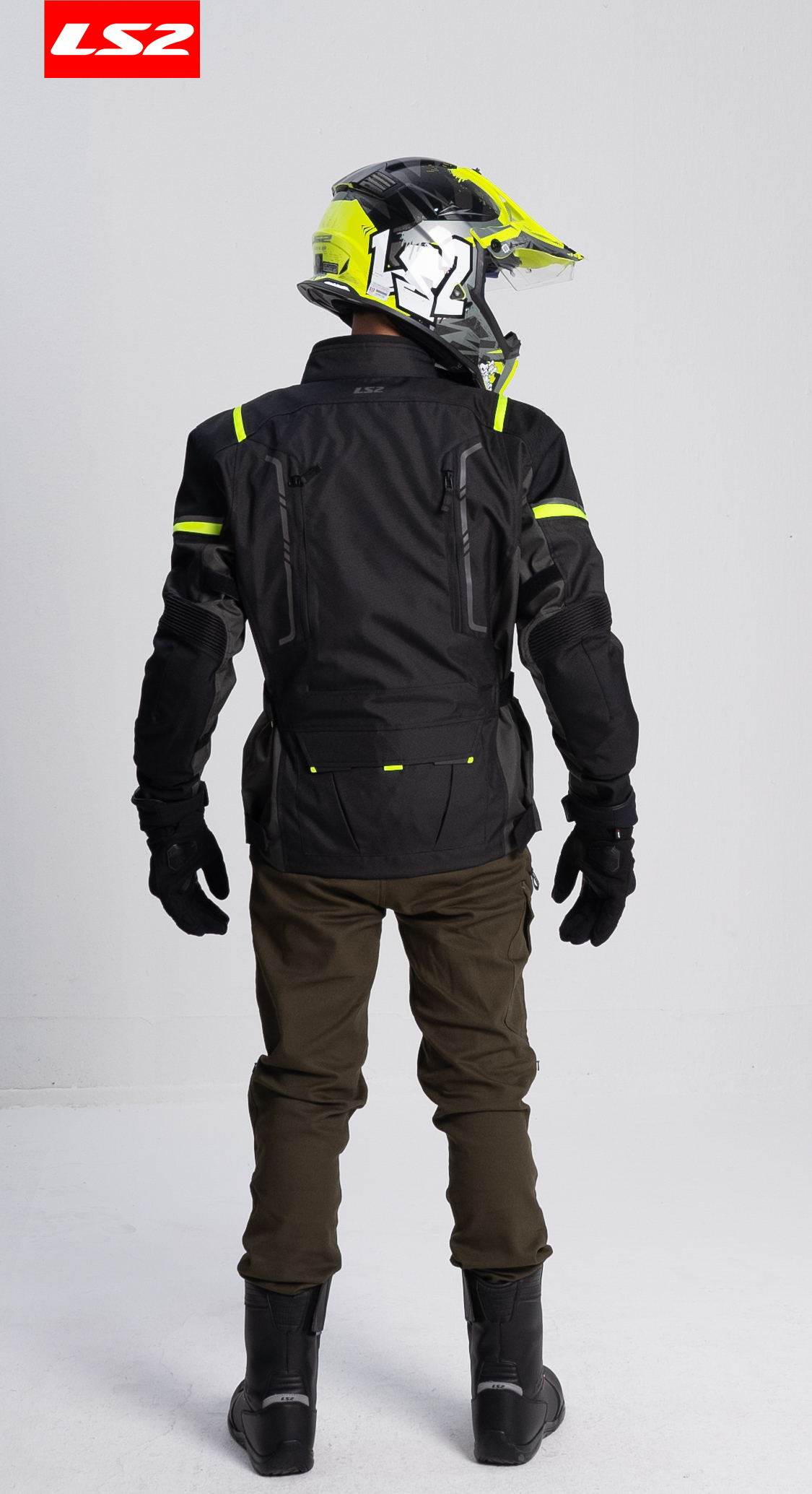 Áo Bảo Hộ Mô Tô, Xe Máy ADV Bán Chuyên LS2 Narvik Man