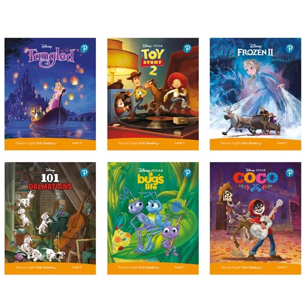 Disney Kids Readers Level 3 Pack Of 6