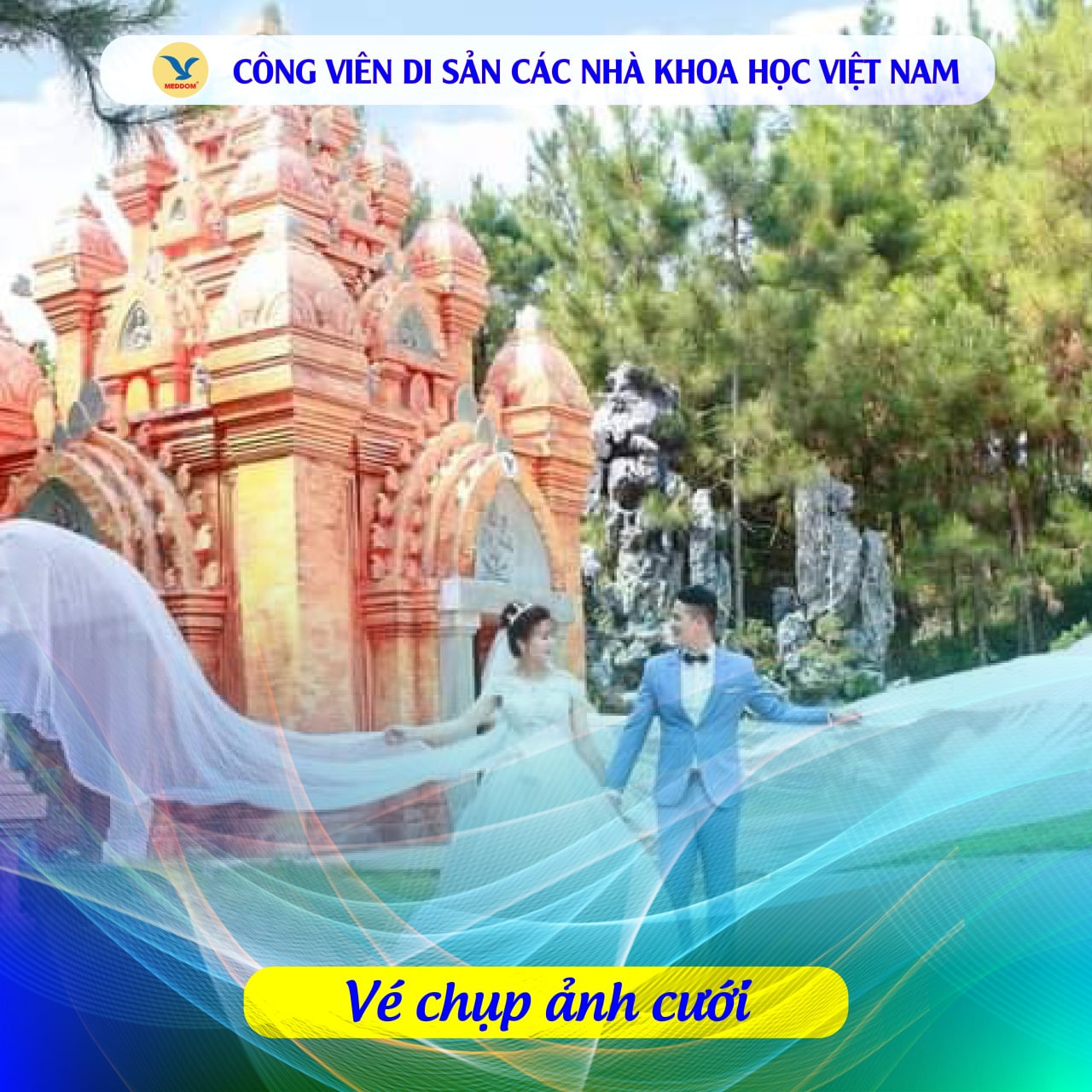 Evoucher - Vé chụp ảnh cưới - Công viên Di sản