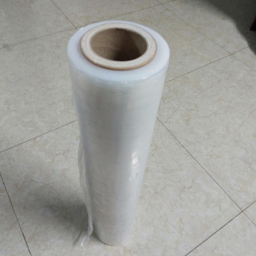 Màng chít PE khổ 50cm nặng 2,4kg, lõi 0.5kg nhựa nguyên sinh bảo vệ hàng hóa