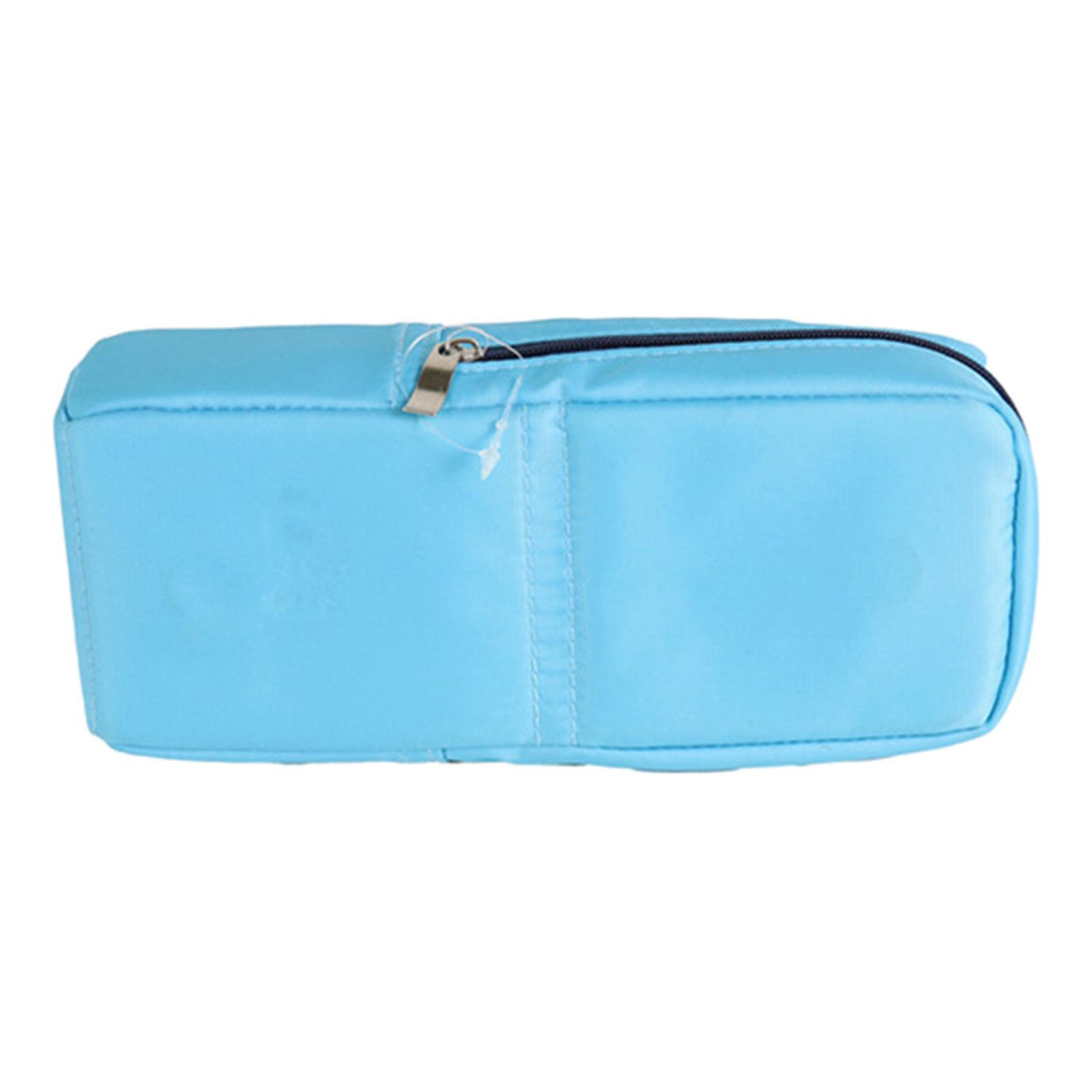 Multifunctional Pencil Case Nylon Pencil Holder Bag for Office College