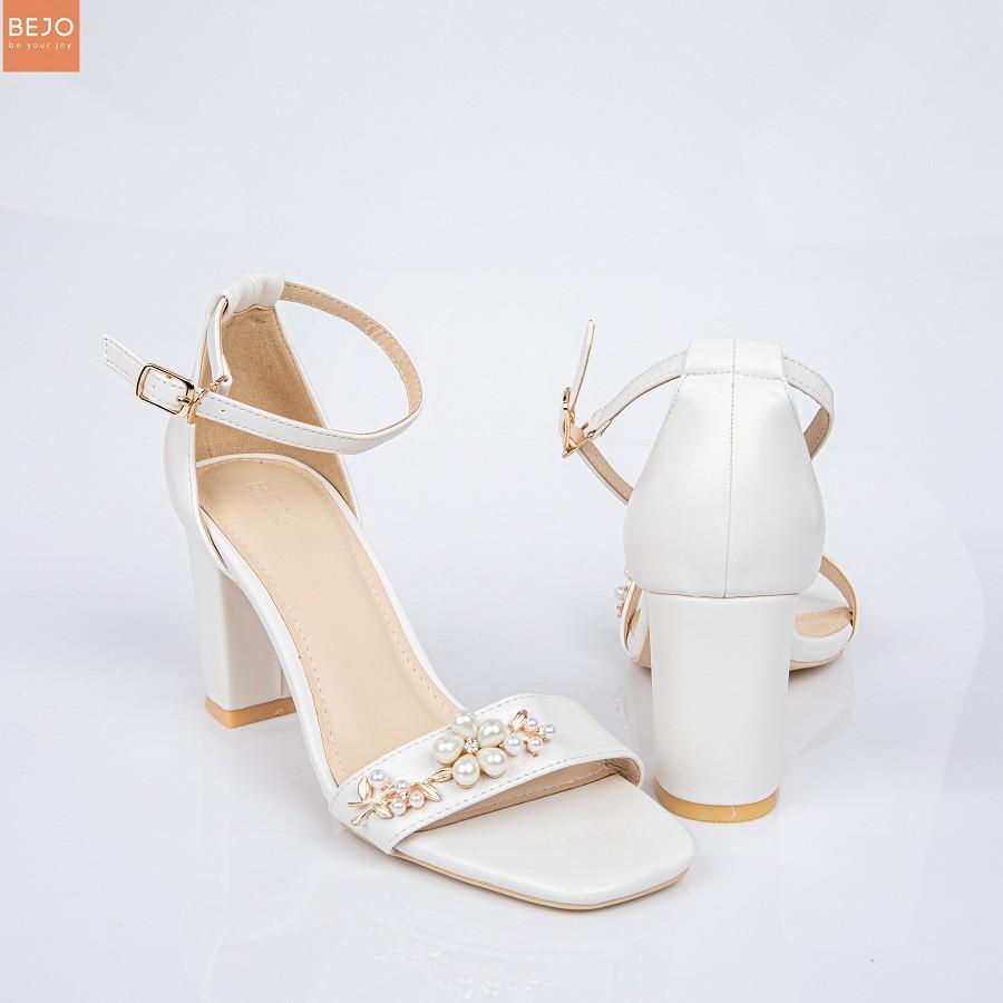 GIÀY CƯỚI - GIÀY CÔ DÂU BEJO S46 HOA MAI - WEDDING SHOES