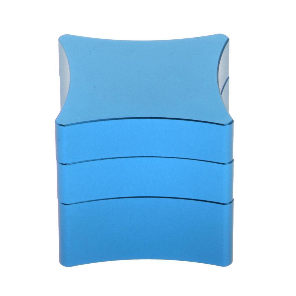 Billiard Chalk Case Holder Detachable Chalks Carrier Metal Box