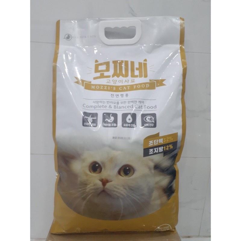 Hạt Mèo Mozzi Bảo Vệ Thận Cho Mèo Trưởng Thành Bao 5kg Nguyên Seal Công Ty