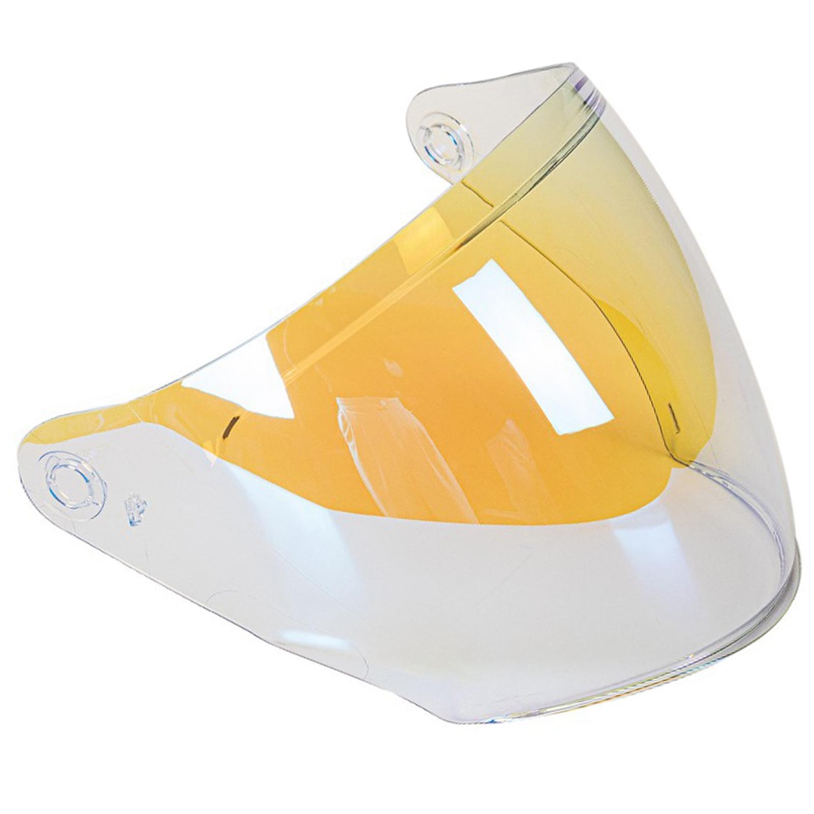 Helmet Visor Shield ,Open Face Shield Motorbikes Supplies Helmet Glass Fits for Kyt Nfj Helmets Easy to Install