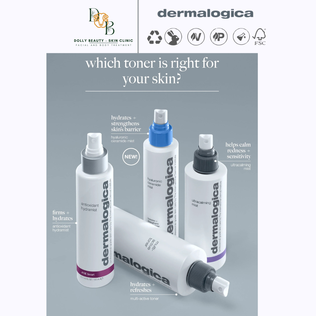 Xịt khoáng hồi sinh làn da HYALURONIC CERAMIDE MIST 150ml tăng cường, cấp ẩm &amp; mịn mượt của Dermalogica