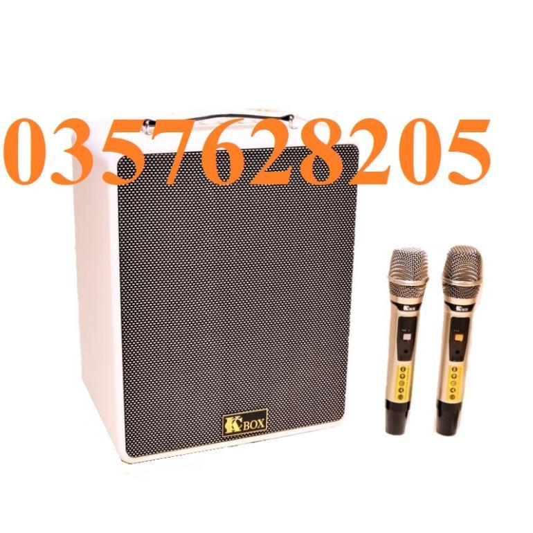 Loa Karaoke KBOX KC 350 plus cao cấp kèm 2 micro