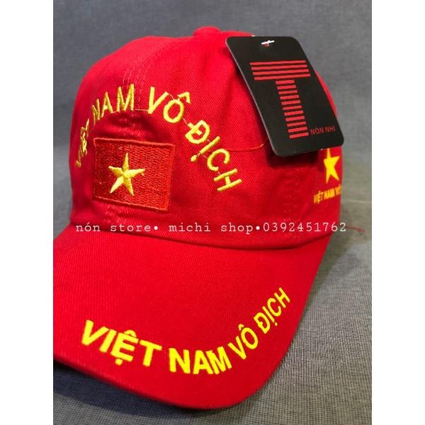 MŨ LƯỠI TRAI THÊU " VIỆT NAM VÔ ĐICH " - MŨ LƯỠI TRAI NAM/NỮ