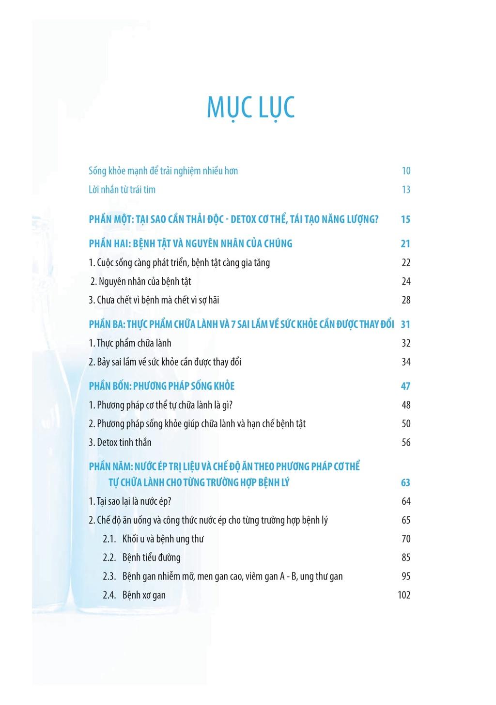 Nước ép trị liệu và chế độ ăn theo phương pháp cơ thể tự chữa lành - Bản Quyền