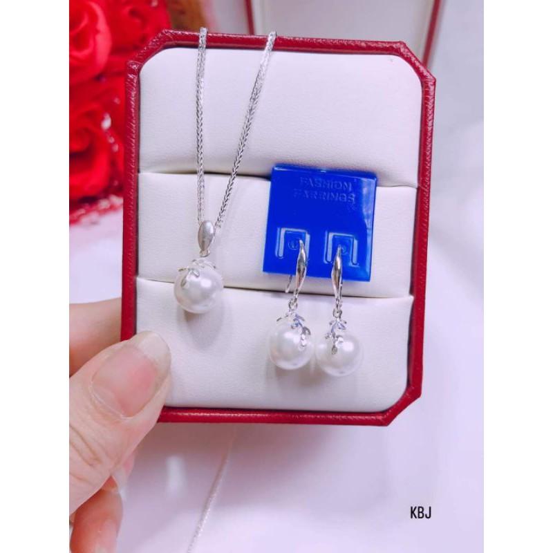 Bộ bạc gắn đá phong thủy