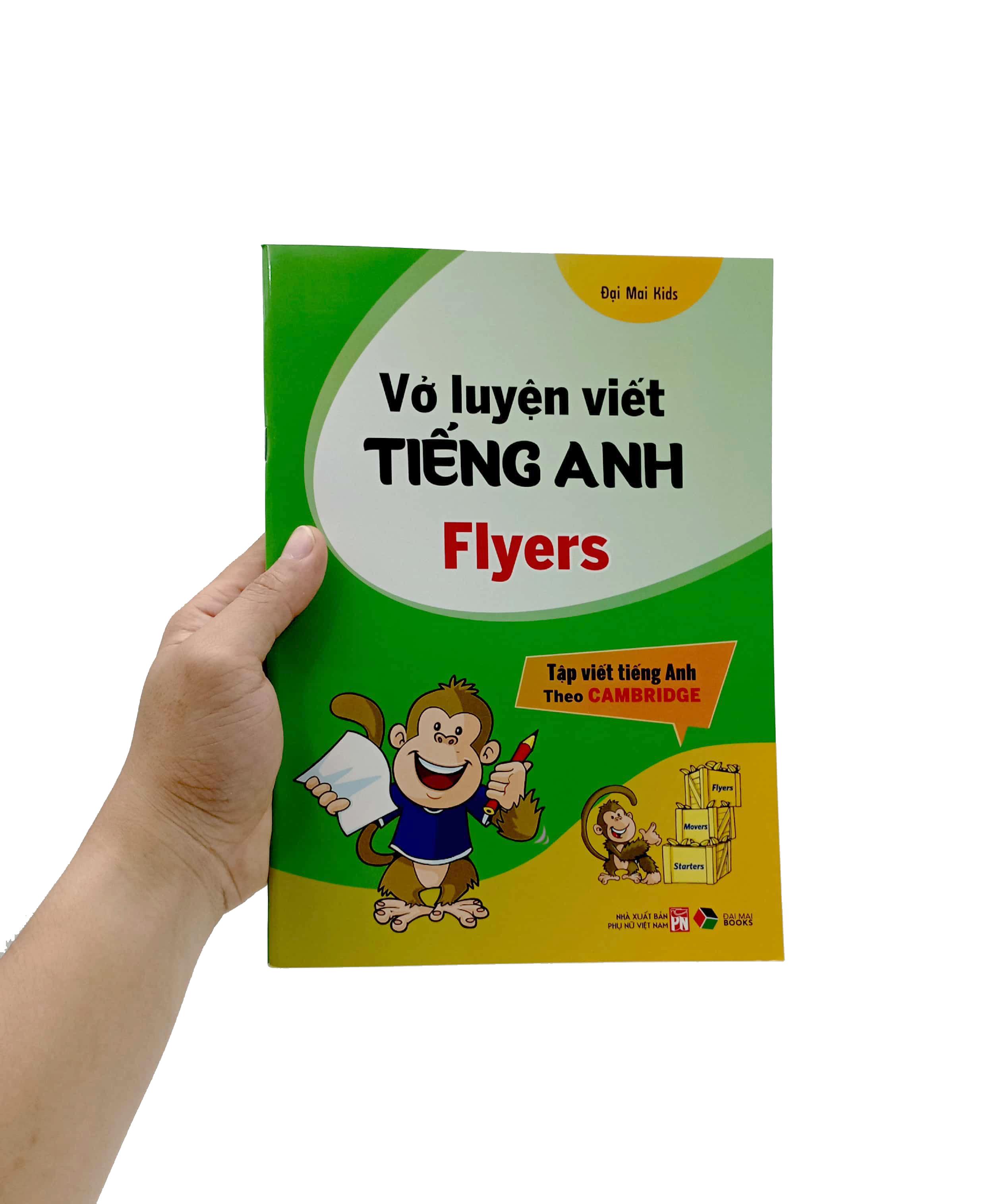 Vở Luyện Viết Tiếng Anh Flyers (Tập Viết Tiếng Anh Theo Cambridge)