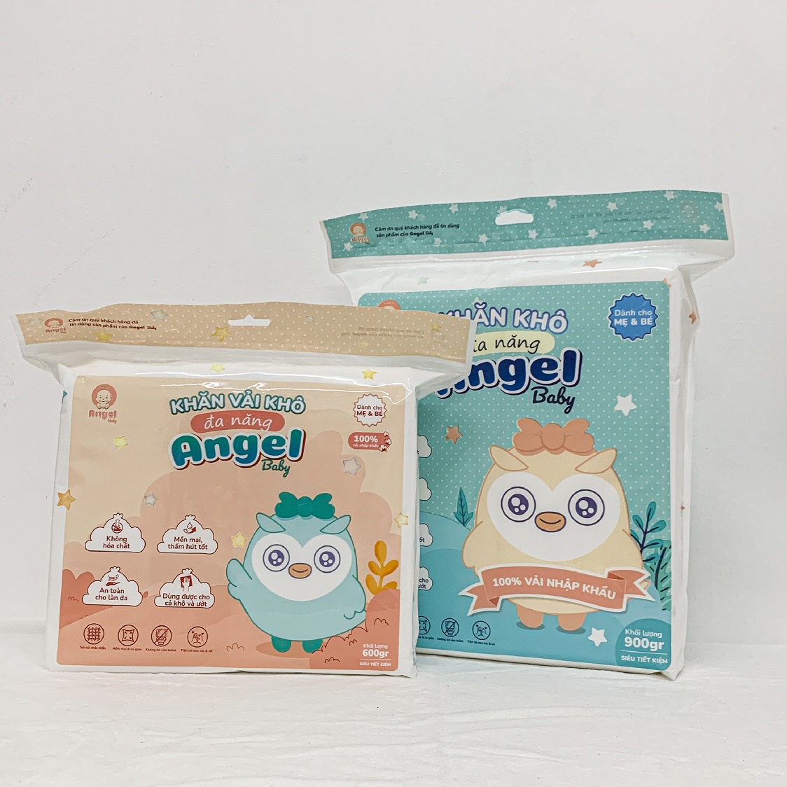 Khăn khô đa năng, khăn lau cho bé, khăn tẩy trang đa năng