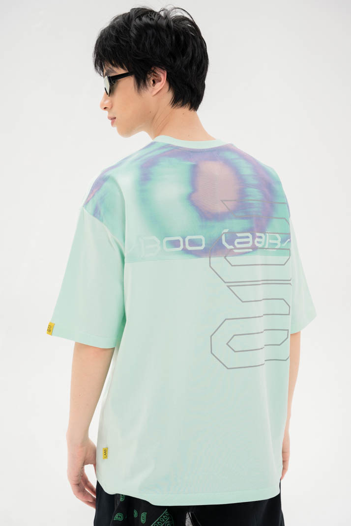 Áo Thun Nam BOO Dáng Oversized Vải Cotton Cao Cấp BOOLAAB Phong Cách Gen Z