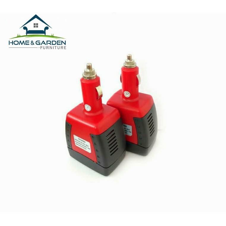 Thiết bị chuyển điện ô tô từ 12v ra 220v và sạc USB
