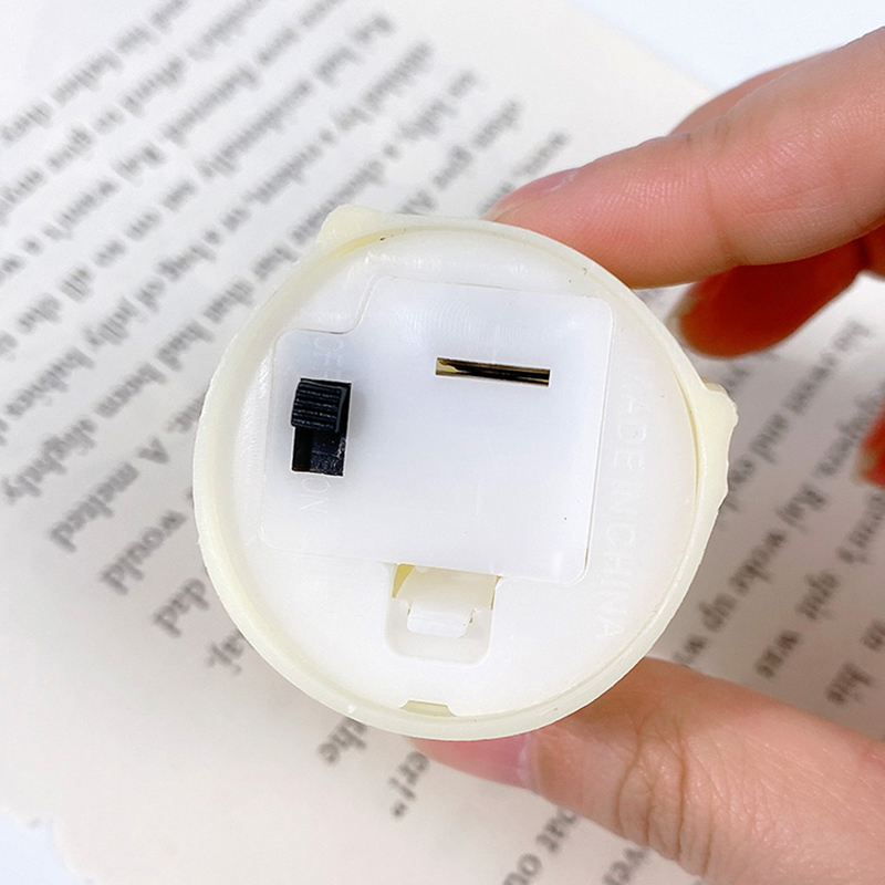 Đèn LED hình nến phong cách Bắc Âu Roman decor để bàn
