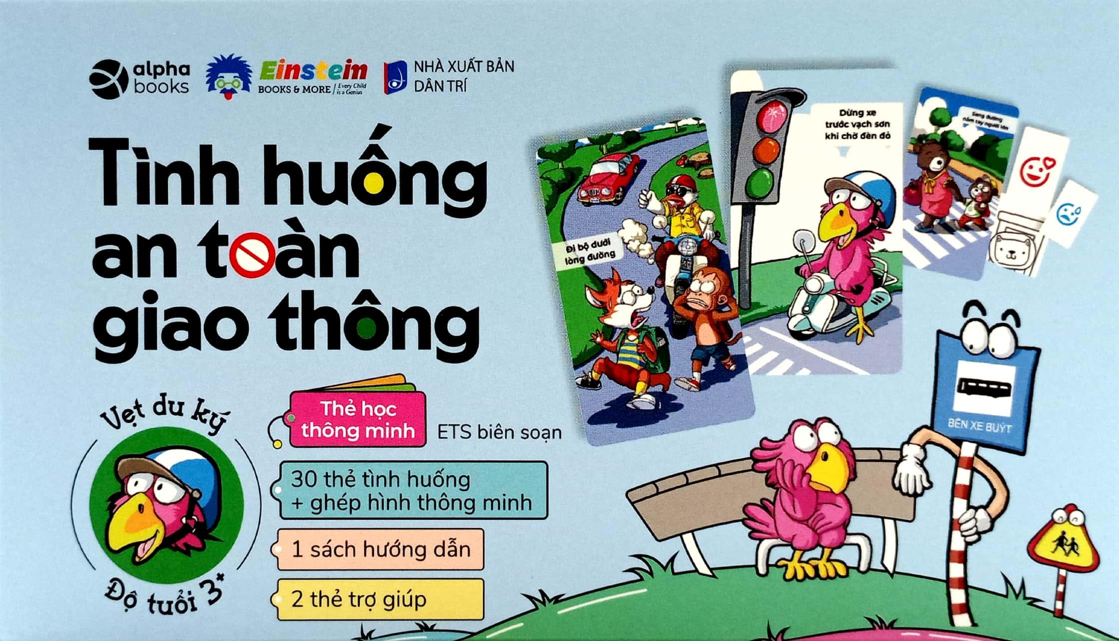 Sách - Hộp Thẻ Thông Minh: Tình Huống An Toàn Giao Thông