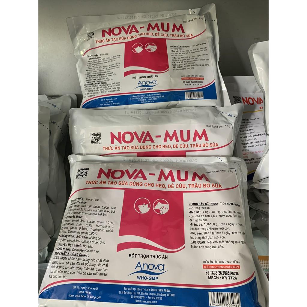 Thức ăn tạo sữa dùng cho heo, dê, cừu 1kg - MUM