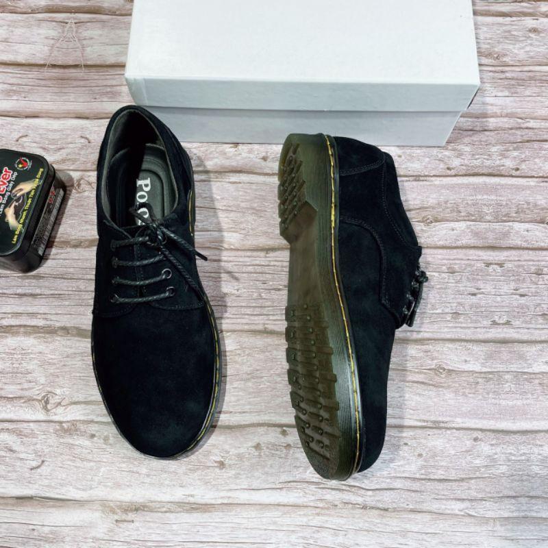 GIÀY ĐỐC NAM DA LỘN 2 MÀU LỰA CHỌN NÂU VÀ ĐEN CAO CẤP DA BÒ NHẬP KHẨU