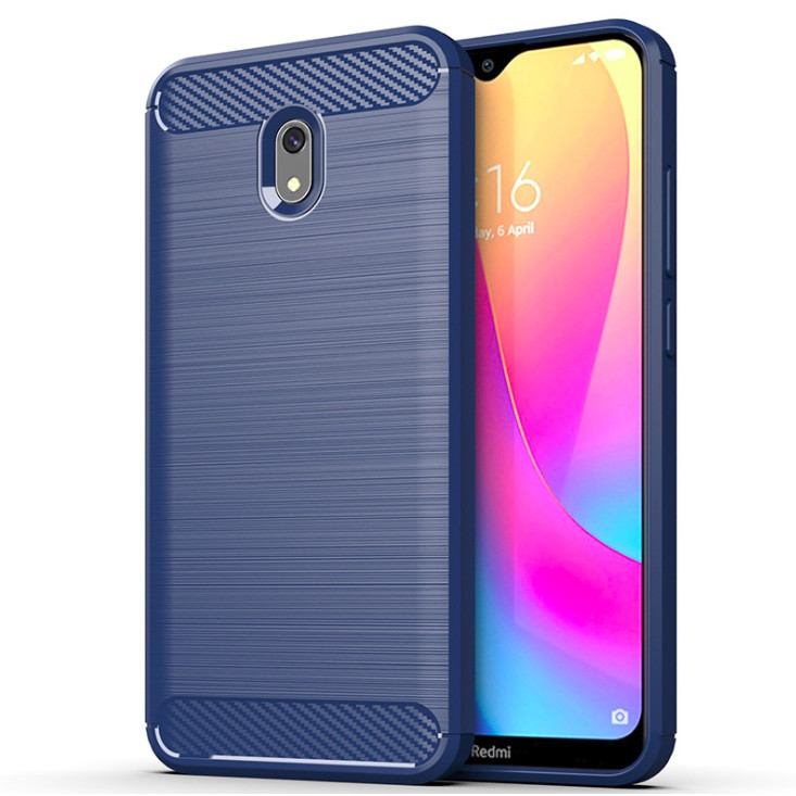 Ốp lưng chống sốc Vân Sợi Carbon cho Xiaomi Redmi 8A