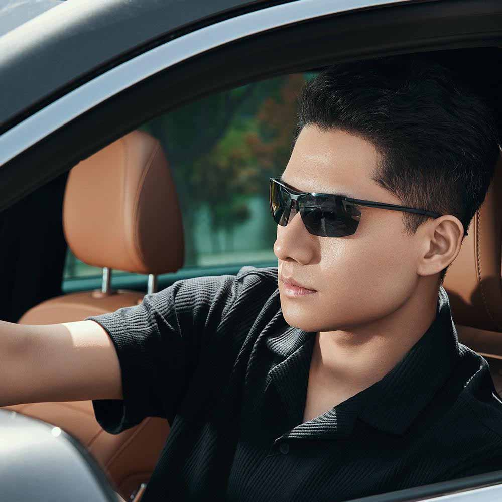 Xiaomi Mijia Kính râm thể thao cong Nylon HD Polarizer UV400 chống dầu