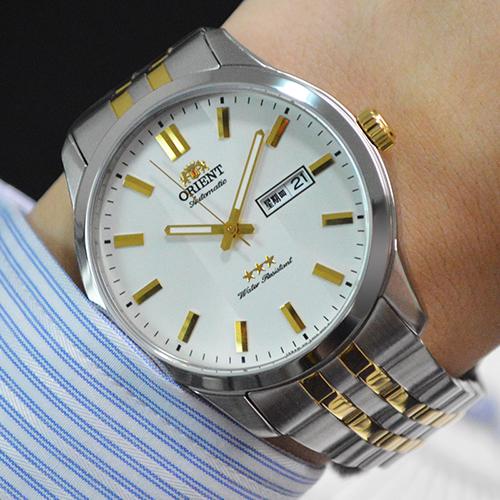 Đồng Hồ Nam Dây Thép Orient Three Star Automatic RA-AB0012S19B