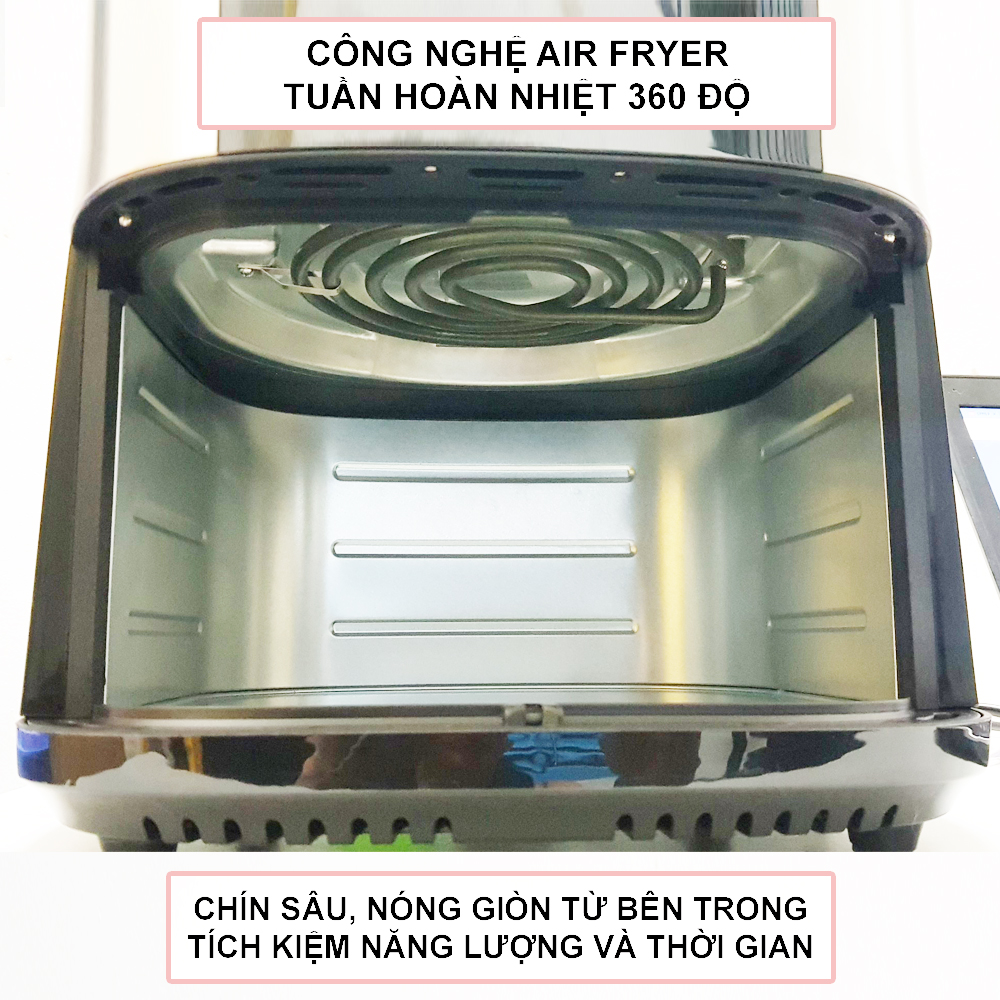 Nồi Chiên Không Dầu Daichipro DCP9A - Hàng Chính Hãng