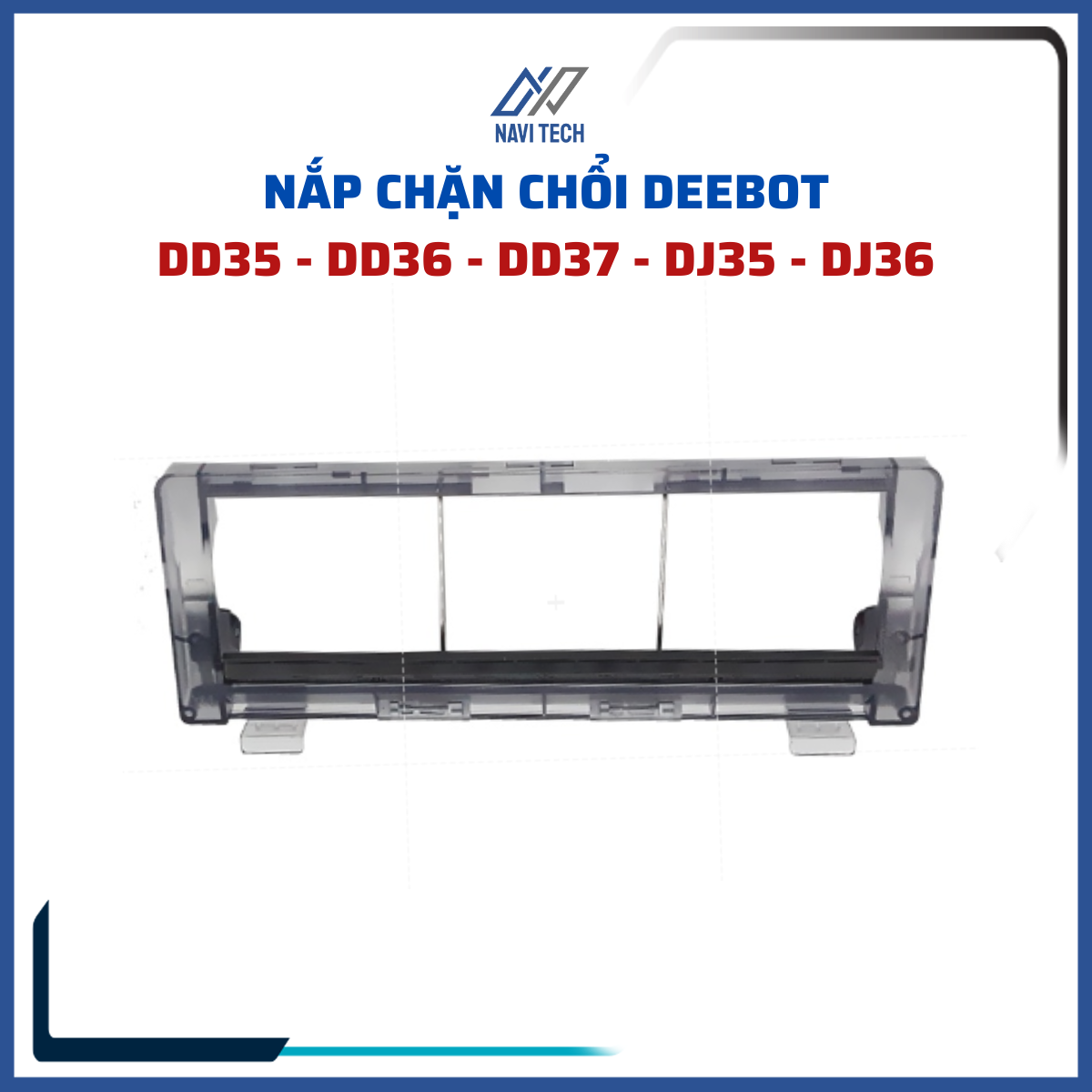 Nắp chổi cuốn, chặn chổi chính, giá đỡ chổi chính Robot hút bụi Deebot DJ35 DJ36 DD35 DD36 DD37 DT87G DT85G