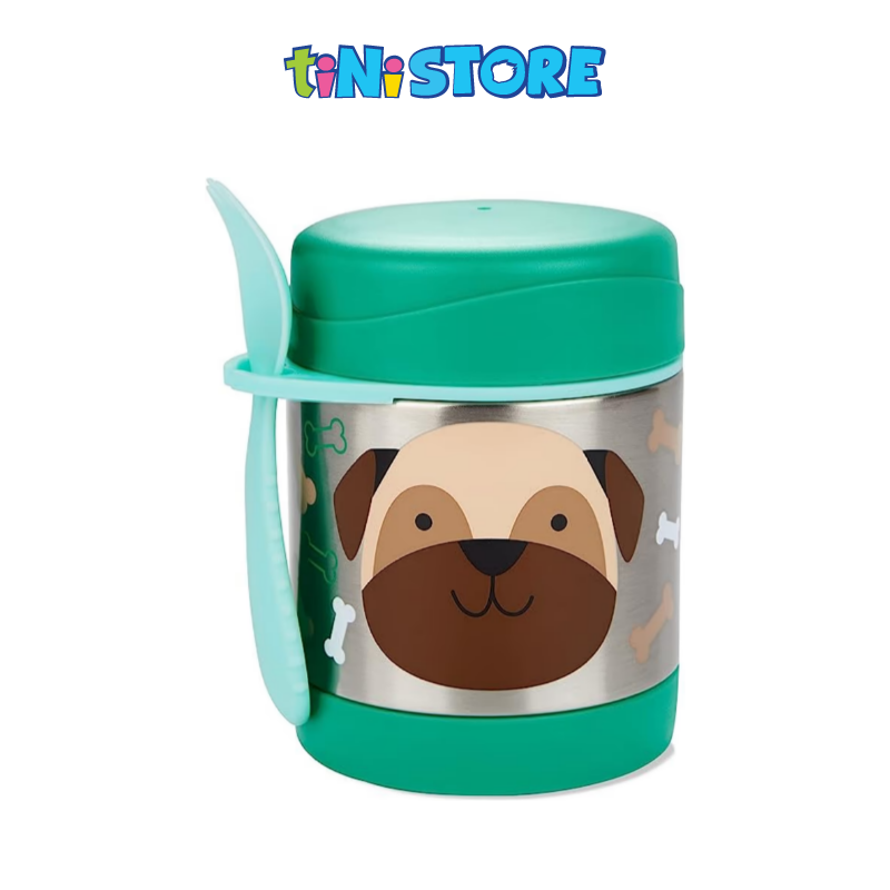 tiNiStore-Hộp đựng thức ăn giữ nhiệt Zoo Skip Hop - Cún Pug 9L510210