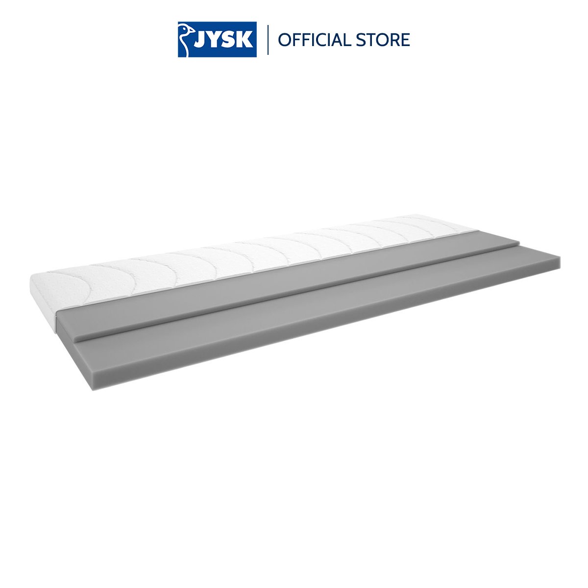Đệm mỏng mút hoạt tính | JYSK Wellpur T65 | nhiều kích thước