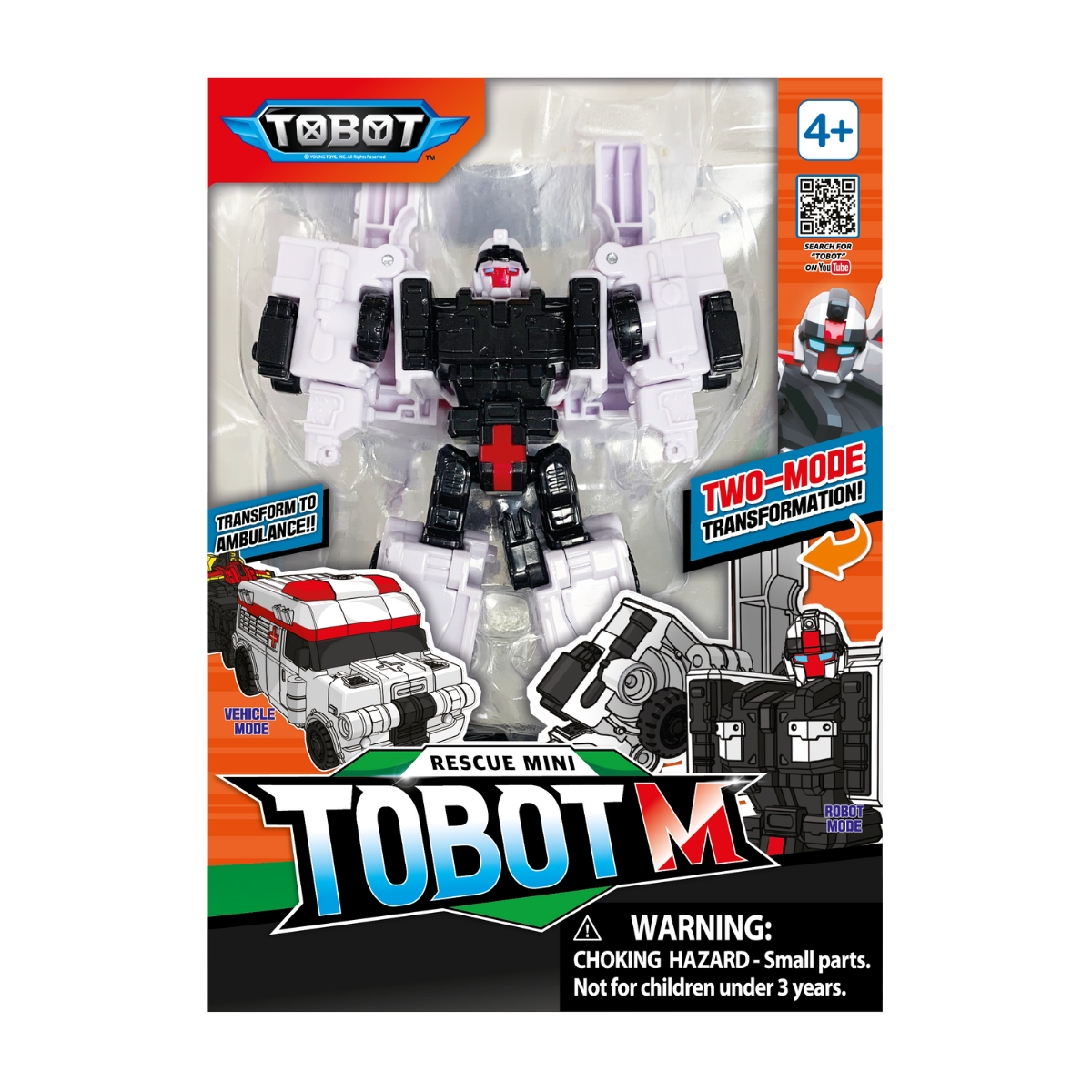 Đồ Chơi Tobot Cứu Hộ Biến Hình Xe Cứu Thương M Tobot 301158