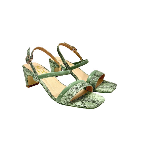 JM SANDAL DA RẮN 5CM - JSD200095