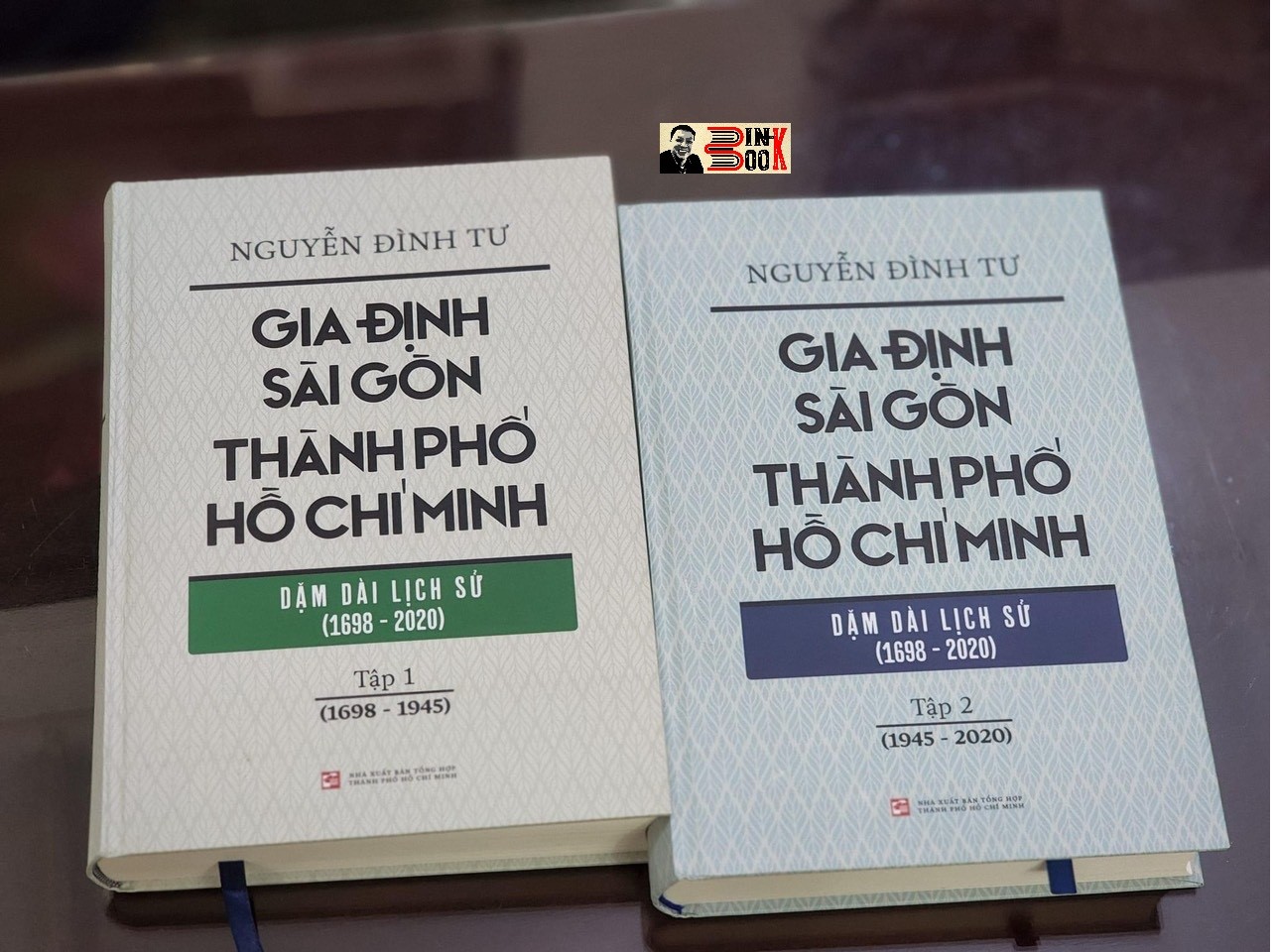 GIA ĐỊNH – SÀI GÒN – THÀNH PHỐ HỒ CHÍ MINH: Dặm dài lịch sử - Tập 1: , Tập 2 - Nguyễn Đình Tư - NXB Tổng Hợp TPHCM