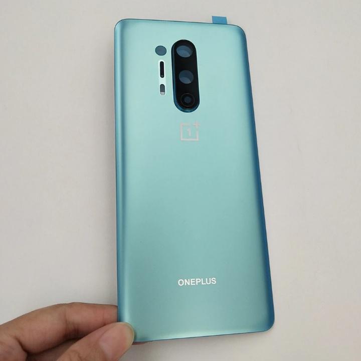 Nắp lưng điện thoại oneplus 8 pro đủ màu, kèm kính camera