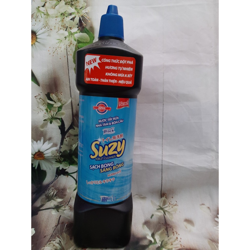 Nước rửa Toilet cao cấp Suzy Black 1L