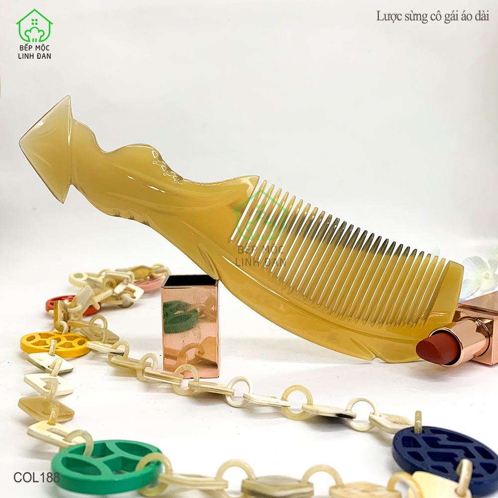 Lược Sừng Cô Gái Áo Dài Quà Tặng Đầy Ý Nghĩa