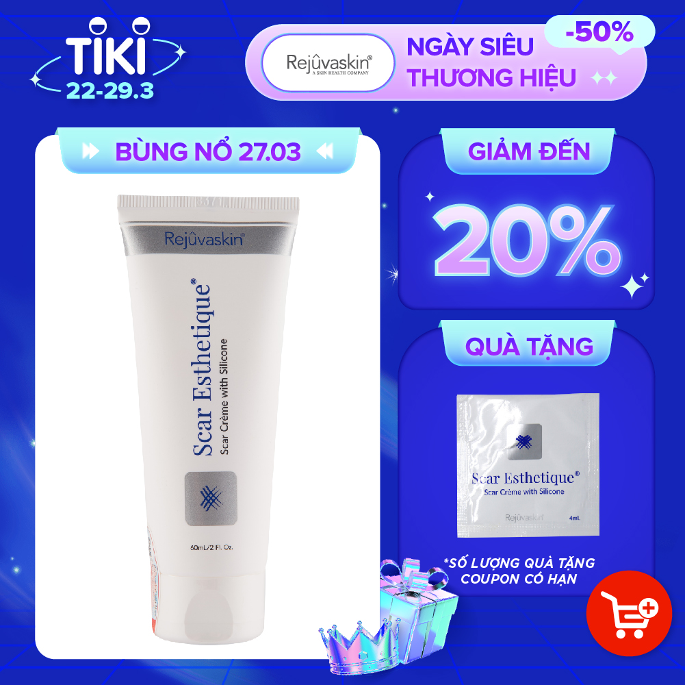 Kem giảm sẹo thâm, sẹo rỗ, sẹo lõm Scar Esthetique 60ml