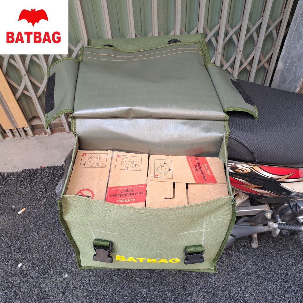 Túi Đồ Nghề Treo Hông Xe Máy ,Túi Bao Thư Báo, Túi Đồ Phượt Thủ Ttb 40X35X20Cm