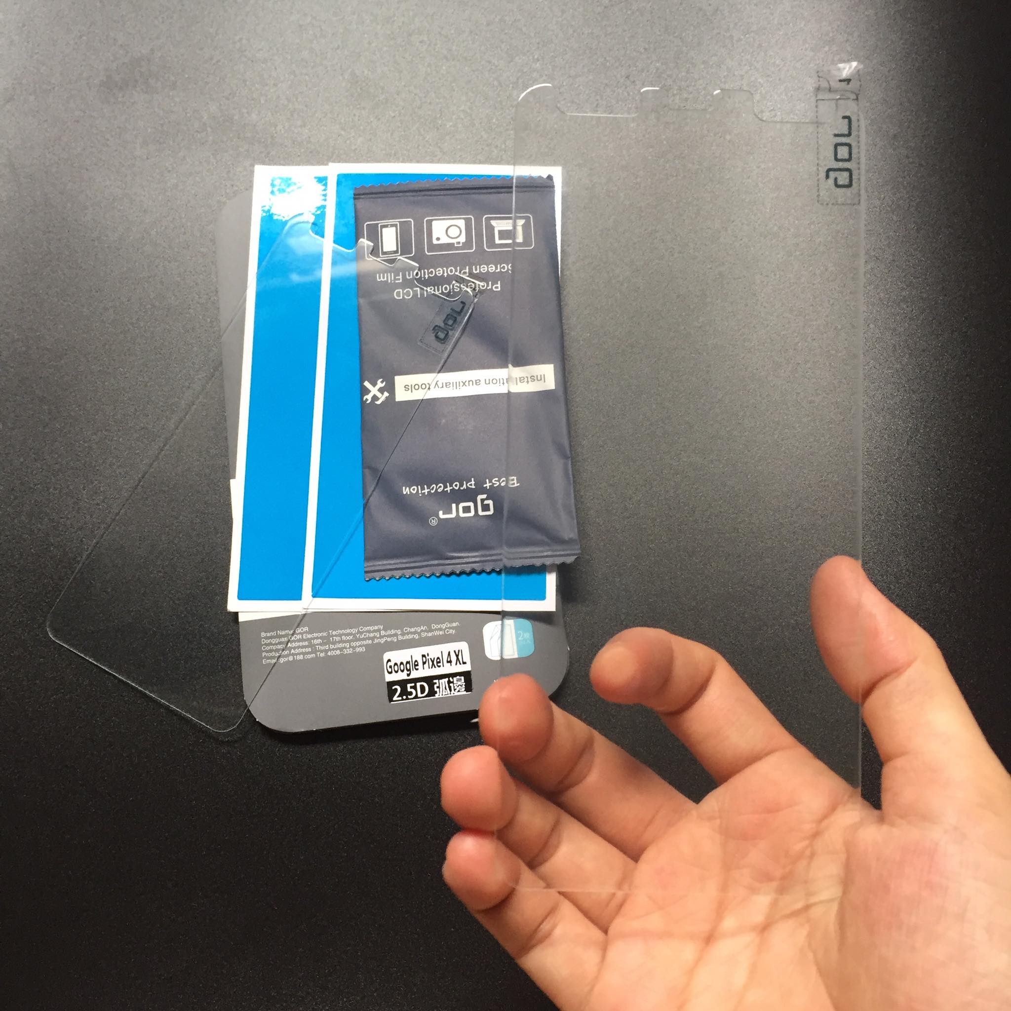 Bộ 2 Kính Cường Lực GOR cho Google Pixel 4XL _ Hàng Nhập Khẩu