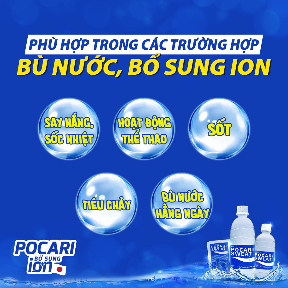 Hộp 5 gói bột Thức Uống Bổ Sung ION Pocari Sweat (13gram/ Gói)