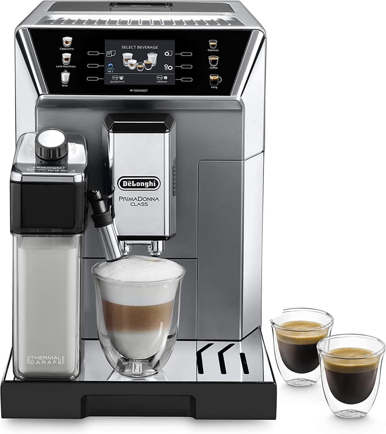 Máy pha cà phê tự động De'Longhi Prima Donna Class ECAM550.85 MS Made in Italia Hàng chính hãng