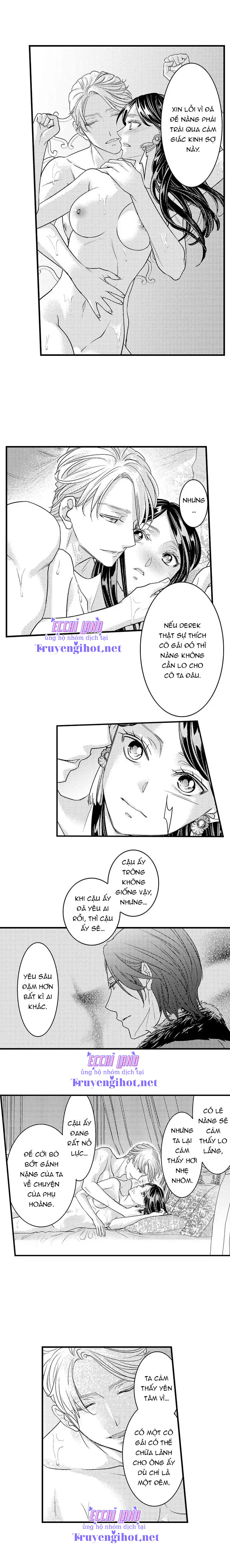 chuyển sinh vào thế giới khác ~ nếu muốn trở thành nữ hoàng hãy tìm cách để được hoàng đế sủng ái vào ban đêm chapter 55.2 4