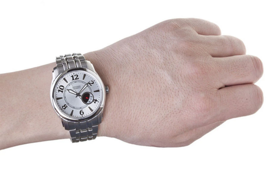Đồng Hồ Nam Citizen Dây Thép Không Gỉ NJ0020-51B - Mặt Trắng