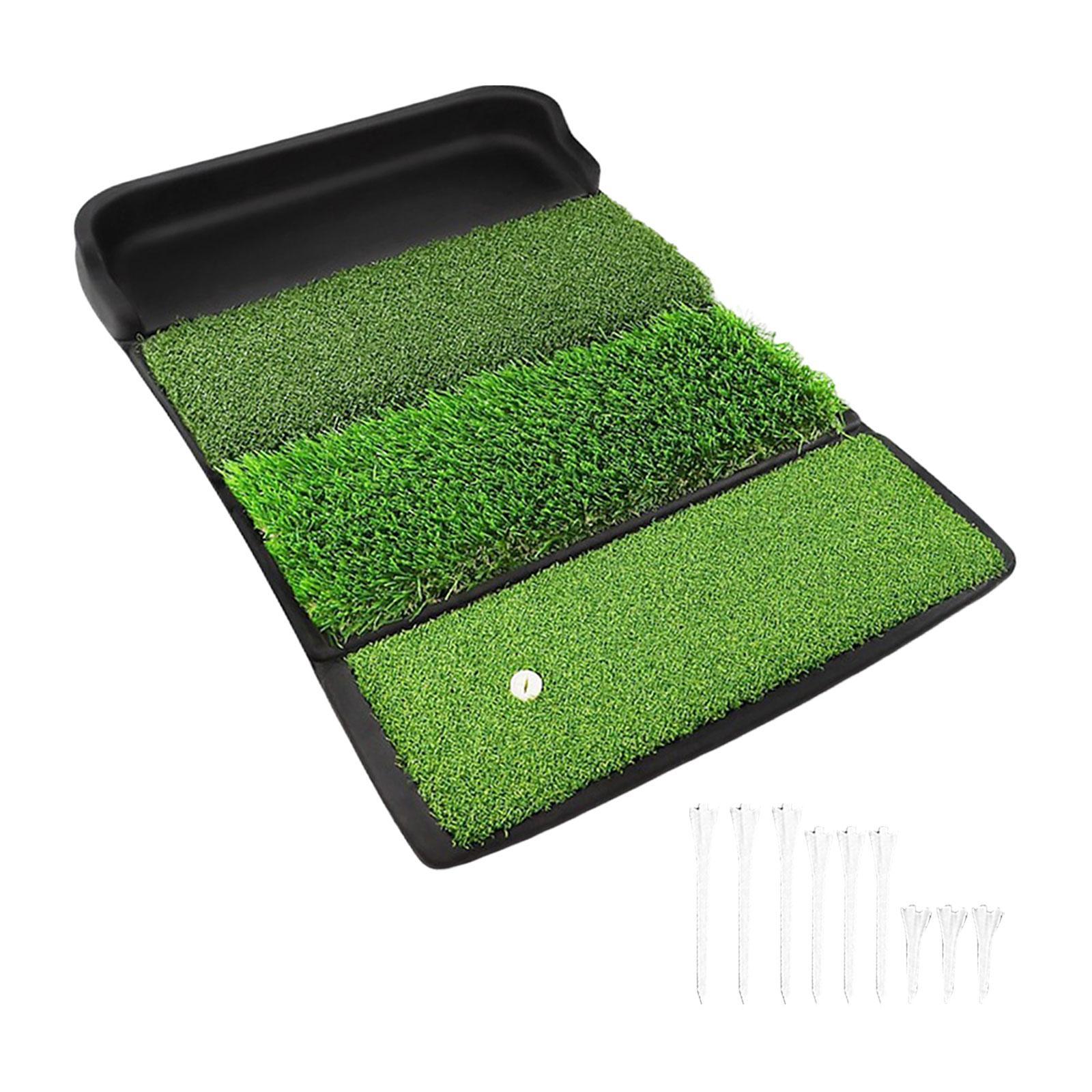 Golf Hitting Mat Golf Training Mat Golf Training Aid for Outdoor Indoor Home