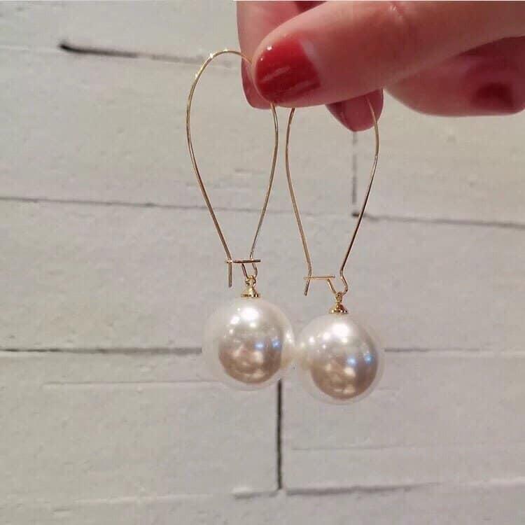 Bông tai ngọc trai loại dài